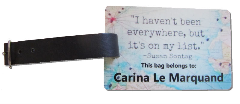 cheap personalised luggage tags